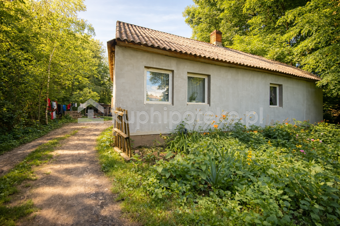 Dom jednorodzinny z ogrodem i ścieżką, sprzedaż wierzytelności hipotecznej
