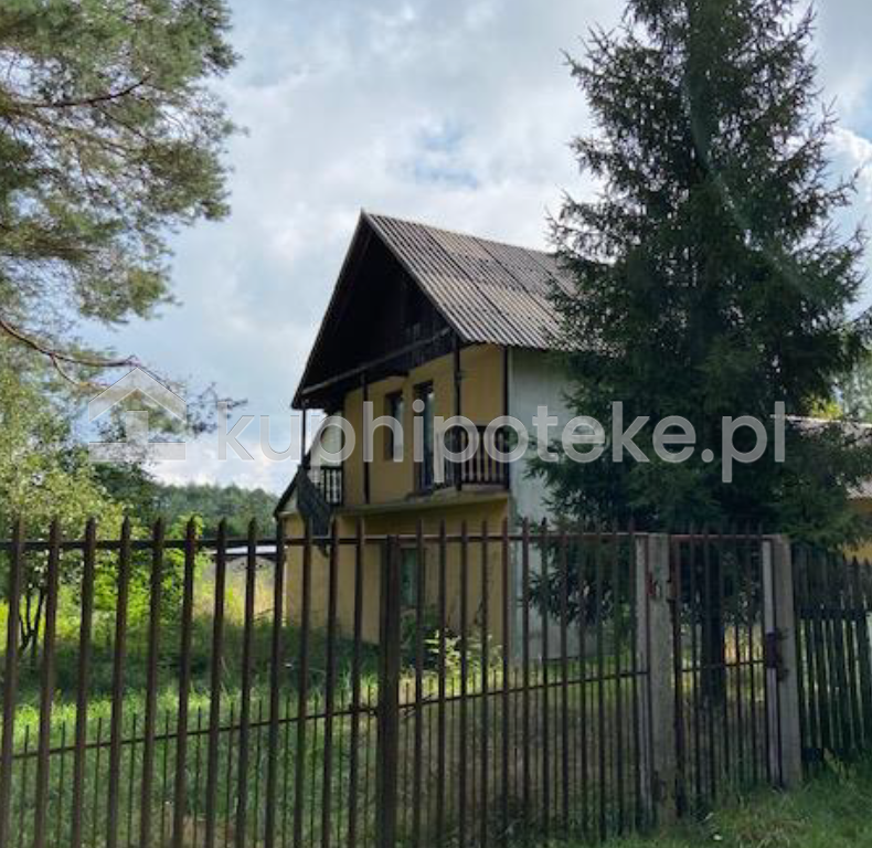 Dom w okolicy Łodzi/Łęczycy, na ogrodzonej działce z lasem - sprzedaż długu hipotecznego