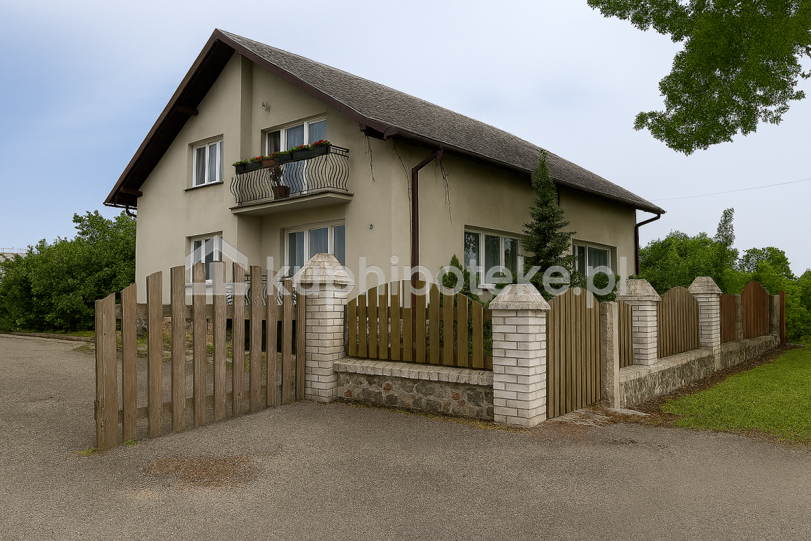 Dom jednorodzinny z dużą działką, Suchy Dąb - sprzedaż wierzytelności hipotecznej