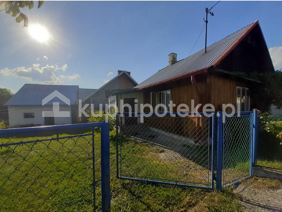 Działka zabudowana domem drewnianym Nielepkowice -sprzedaż wierzytelności hipotecznej.