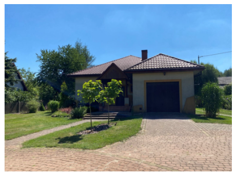 Parterowy dom z garażem w bryle budynku – Molendy, woj. mazowieckie