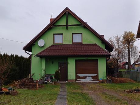 Dom jednorodzinny z kominkiem i dębowymi schodami – Zakrzowiec, gm. Niepołomice