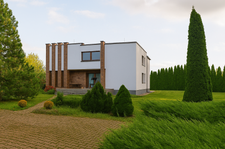 Nieruchomość gruntowa zabudowana budynkiem mieszkalnym oraz dwoma szklarniami, Komarów Dolny