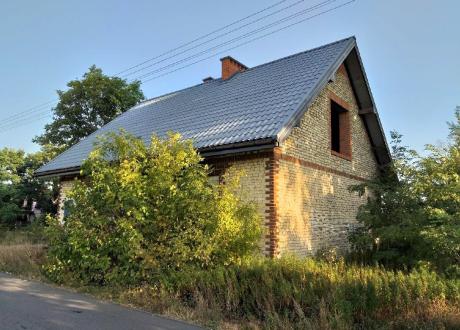 Przedmiot zabezpieczenia  - Nieruchomość gruntowa z nieukończoną budową domu jednorodzinnego, Tarnowa, gm. Poddębice